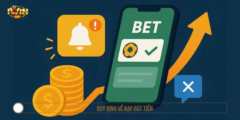 Quy định về nạp rút tiền