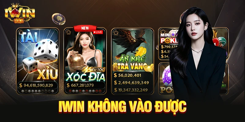 IWIN không vào được